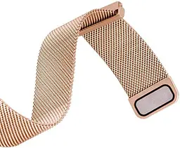Ремінець Watchbands Milanese Loop для Samsung Gear S3 Classic - рожево-золотий ширина кріплення 22мм нержавіюча сталь розмір L (WB8071890) - мініатюра 4