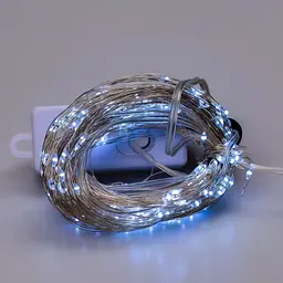 Гірлянда GarlandoPro Кінський хвіст 200 LED 10 ниток довжина 2 м, білий (1733011W) - мініатюра 8
