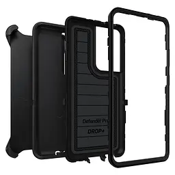 Чохол протиударний із кліпсою-підставкою OtterBox Defender Series 77-81253 для Samsung Galaxy S21 Ultra (6.8") Black - мініатюра 2