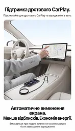 Кабель Vention TSIBF USB-C - USB-C PD 240 Вт з OLED-дисплеєм 1 м чорний (TSIBF) - мініатюра 7