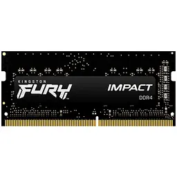 Модуль пам'яті Kingston Fury DDR4 16Gb Impact 3200 MHz Sodimm (KF432S20IB/16) Б/в