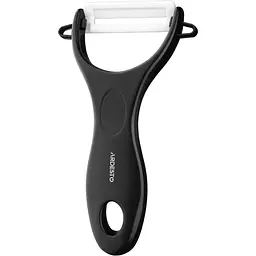 Овочечистка керамічна Ardesto Fresh 13.5×7.8 см чорний (AR8340B) - мініатюра 2