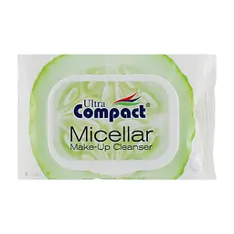 Вологі серветки Ultra Compact З міцелярною водою для зняття макіяжу 25 шт. (8697420535728)