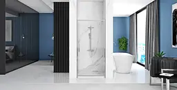Двері Rea Rapid Swing 90 хром REA-K5606 - мініатюра 3