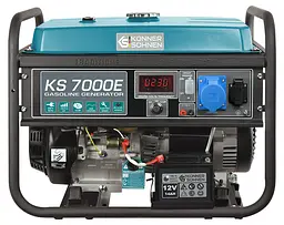 Генератор бензиновий Konner&Sohnen 5/5.5 кВт KS 7000E