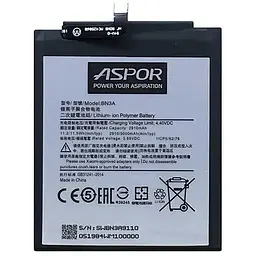 Акумулятор Aspor BN3A для Xiaomi Redmi GO