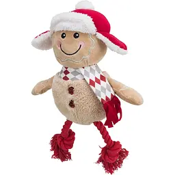 Іграшка для собак Trixie Різдвяний пряник плюш зі звуком 34 см (92575_Christmas) - мініатюра 2