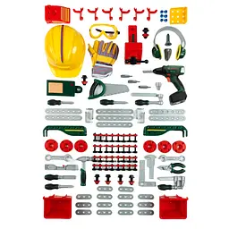 Ігровий набір Bosch Mini Майстерня 150 предметів (8485) - мініатюра 2