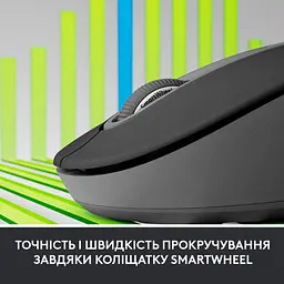 Мишка Logitech Signature M650 L Wireless Mouse for Business Graphite (910-006348) - мініатюра 5