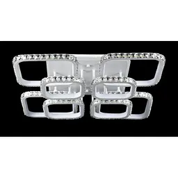 Стельова LED люстра з пультом і нічником Splendid-Ray 30-4023-13