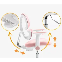Дитяче крісло Mealux-Dream Air Pink KP (Y-607 KP) - мініатюра 6