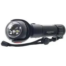 Робочий ліхтар Quantum Worklight Transformer QM-FL2020 5W LED+COB з USB + Li-ion 18650/2000mAh (QM-FL2020-18650/2000) - мініатюра 3