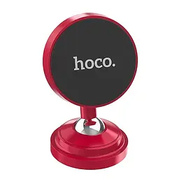 Автотримач Hoco CA36 Plus Dashboard Metal Magnetic in-car Holder (Red) [73724] - мініатюра 2