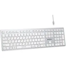 Клавіатура A4Tech Fstyler FBX50C White - мініатюра 2