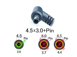 Блок живлення для Asus 20V 9A 180W (4.5x3.0+Pin) - мініатюра 2