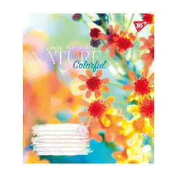 Зошит Yes А5 Nature colorful 96 аркушів лінія (767181), в асортименті - мініатюра 5