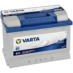 Автомобільний акумулятор VARTA Blue Dynamic E11 6СТ-74Ah АзЕ 680A (EN) 574012068 - мініатюра 2
