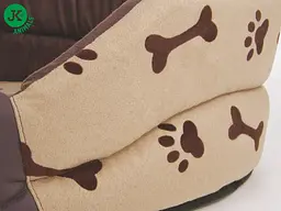 Ліжко для собак JK Animals Кісточки 60х54х15 см - мініатюра 3