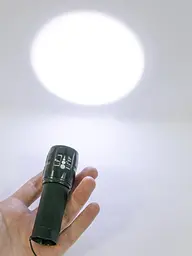 Світлодіодний ліхтарик ручний Bailong COP BL-8400 туристичний ліхтар на батарейках, кишеньковий ліхтарик (ST) - мініатюра 5
