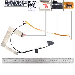 Шлейф матриці для Dell Latitude E7490 7490 series, (eDP 30pin, 0026K1, DC02C00GS00, DAZ40)