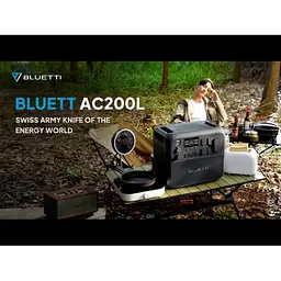 Зарядна станція Bluetti AC200L 2400W 2048Wh - мініатюра 9