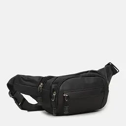 Поясна сумка бананка CV1MY1951-black 28х14х8 см Чорний - мініатюра 3