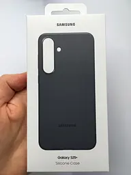 Оригінальний силіконовий чохол Samsung Silicone Case для Samsung Galaxy S25 Plus Black EF-PS936CBEGWW - мініатюра 3