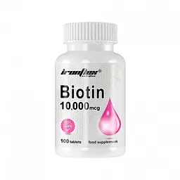 Вітаміни та мінерали IronFlex Biotin 10000 mcg 100 таблеток