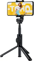 Селфі-монопод Xiaomi Mi Bluetooth Zoom Selfie Stick Tripod Black [XMZPG05YM] [85703] - мініатюра 2