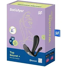Подвійний смарт-вібратор у трусики Satisfyer Top Secret+ - мініатюра 3