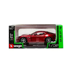 Автомодель - ALFA 8C COMPETIZIONE (2007) (червоний металік, 1:32) - мініатюра 9