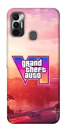 TPU чохол Demsky GTA VI Vice City для TECNO Spark 7