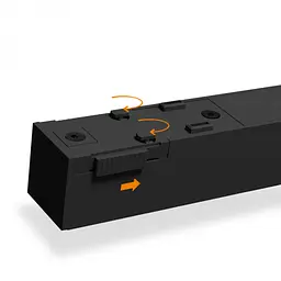 Світильник Videx LD460B 21W 60cm 4000K 48V Black (VL-TRMS-LD460B) - мініатюра 2