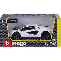 Автомодель Bburago Lamborghini Countach LPI 800-4 1:24 White (18-21102) [119065] - мініатюра 8