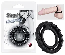 Ерекційне кільце Steely Cockring Black