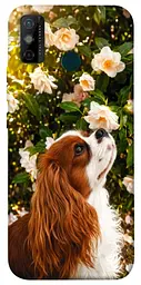 TPU чохол Demsky Flower spaniel для TECNO Spark 6 Go