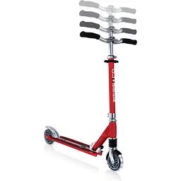 Самокат Globber Flow element comfort lights, колеса з підсвічуванням, червоний (727-102) - мініатюра 4