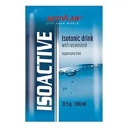 Ізотонік ActivLab Isoactive, 31.5 грам - Чорна смородина-яблуко