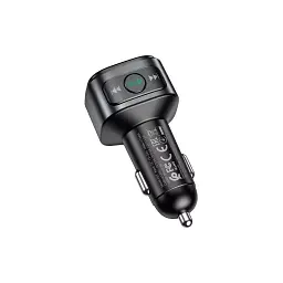 FM модулятор HOCO (E67, Black, Box) - мініатюра 5