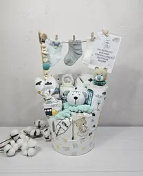 Букет пелюшок для дітей a.l.babybox Машини в місті Блакитний (BU 28457744)