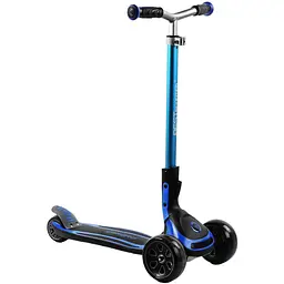Самокат Best Scooter 69х19х38 см Чорно-блакитний 000231628
