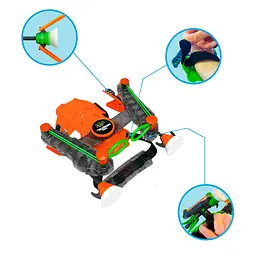 Іграшковий лук на зап'ясток Zing Air Storm Wrist Bow, помаранчевий (AS140O) - мініатюра 5