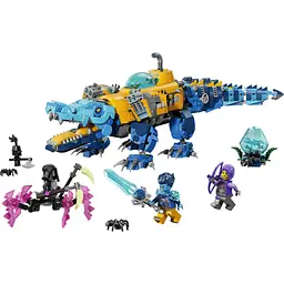 Конструктор LEGO DREAMZzz Підводний човен-крокодил 1107 деталей (71512) - мініатюра 2