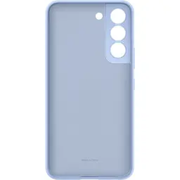 Оригінальний силіконовий чохол Samsung Silicone Cover для Samsung Galaxy S22 Plus (S906) EF-PS906TLEGRU Artic Blue - мініатюра 6
