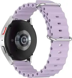 Універсальний ремінець для смарт-годинників Ocean Band 20mm Lilac [84718] - мініатюра 5