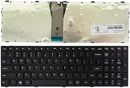 Клавіатура для ноутбука IBM/LENOVO B50-30, IdeaPad Z50-70 чорний, чорний фрейм