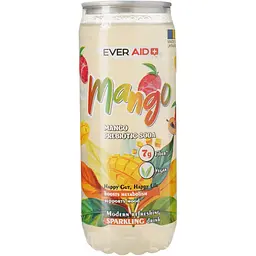 Напій безалкогольний Ever Aid Mango Prebiotic Soda 0.33 л 