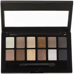 Палітра тіней для повік Maybelline New York The Nudes 12 шт. 9.6 г (B2913200) - мініатюра 3