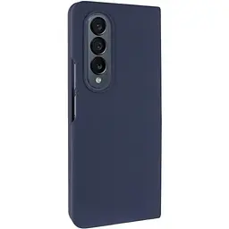 Чохол Foldables Silicone Cover Lakshmi (AAA) для Samsung Galaxy Z Fold4 Темно-синій / Midnight blue