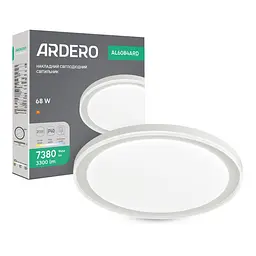 Світлодіодний накладний світильник Ardero AL6084ARD VENUS 68Вт білий